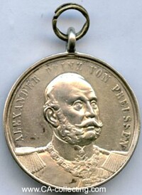 SILVER SHOOTING PRIZE MEDAL