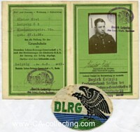 GERMAN LIVE SAVING ASSOCITION INSGNIA + ID CARD