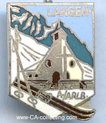 LANGEN. Abzeichen 'Langen a./Arlb.' 1920/30er-Jahre....