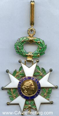 Foto 4 : ORDEN DER EHRENLEGION. Kreuz der Kommandeure 1951. Bronze...