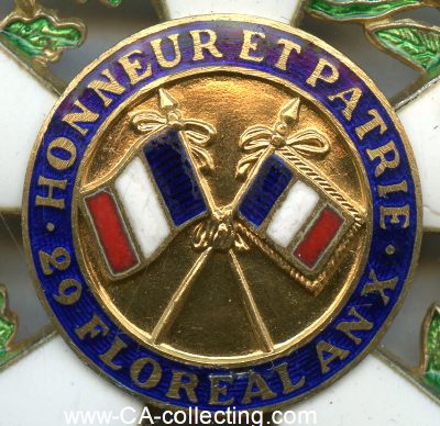 Foto 6 : ORDEN DER EHRENLEGION. Kreuz der Kommandeure 1951. Bronze...