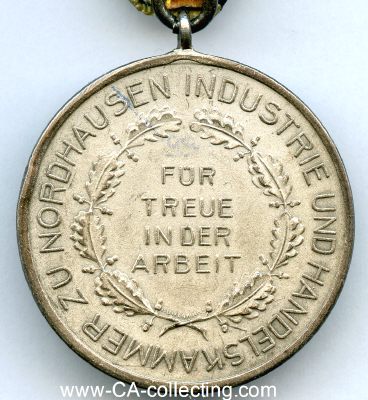 Photo 2 : NORDHAUSEN. Medaille für Treue in der Arbeit der...