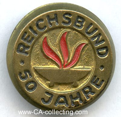 REICHSBUND. Jubiläumsabzeichen '50 Jahre Reichsbund'...