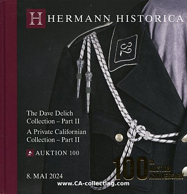 HERMANN HISTORICA AUKTIONSKATALOG 'The Dave Delich...