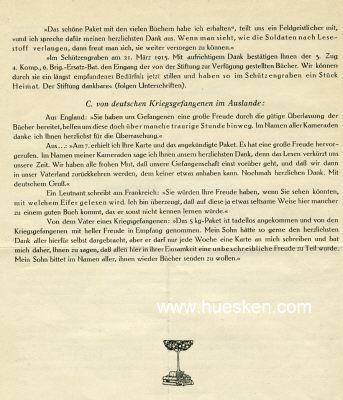 Foto 3 : FLUGBLATT der Deutschen Dichter-Gedächnis-Stiftung...