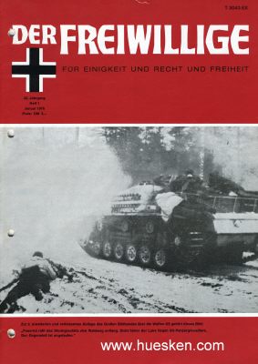 DER FREIWILLIGE Traditionszeitschrift der Waffen-SS....
