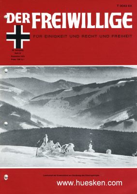 Foto 12 : DER FREIWILLIGE Traditionszeitschrift der Waffen-SS....