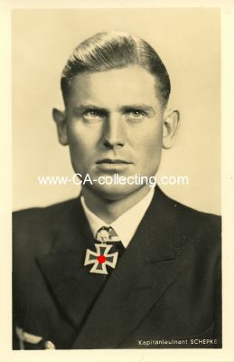 HOFFMANN-PORTRÄT-POSTKARTE Kapitänleutnant...