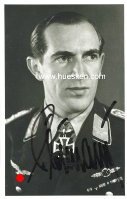 WITTMANN, Herbert. Major der Luftwaffe, Kommandeur...