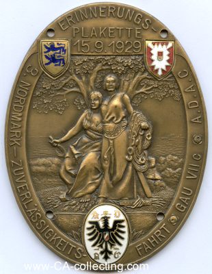3. NORDMARK-ZUVERLÄSSIGKEITSFAHRT 1929....