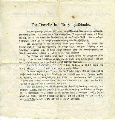 Foto 2 : ZEICHNUNGSBLATT zur fünfprozentigen Deutschen...