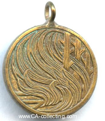 Foto 2 : NIEDERSACHSEN. Waldbrand-Katastrophen-Medaille 1975....