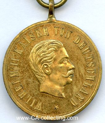Photo 3 : DEUTSCHER KRIEGERBUND. Medaille um 1900 mit Kopf Kaiser...