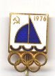 MONTREAL 1976. Sowjetisches Mannschaftsabzeichen 'Segeln'