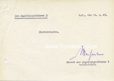 Foto 2 : MASSOW, Gerd von. Generalleutnant der Luftwaffe,...
