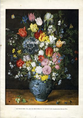 SCHMUCKTELEGRAMM 'Blumenstrauß in Vase'. 1959...