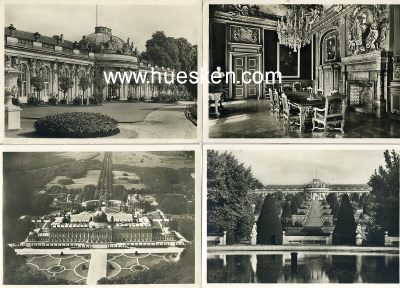 10 PHOTO-POSTKARTEN um 1930 mit Ansichten von Potsdam und...