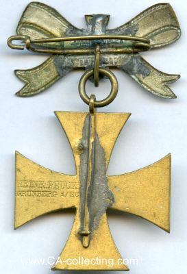 Photo 2 : ALTENA. Kreuz des Landwehr-Verein Altena 1848. Bronze...