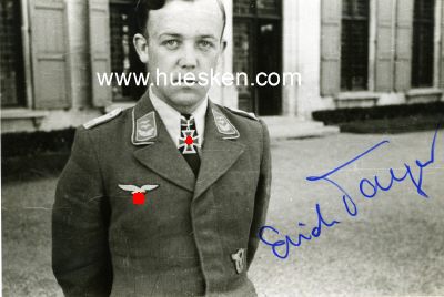 TAEGER, Erich. Hauptmann der Luftwaffe im Kampfgeschwader...