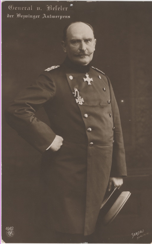 PHOTO-PORTRÄTPOSTKARTE General von Beseler