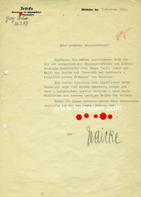Photo 2 : JEDICKE, Georg. SS-Gruppenführer und Generalleutnant...