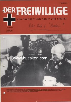 DER FREIWILLIGE. Traditionszeitschrift der Waffen-SS....