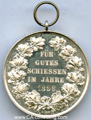 Foto 2 : SCHIESS-PRÄMIENMEDAILLE 1899 des Verein ehemaliger...