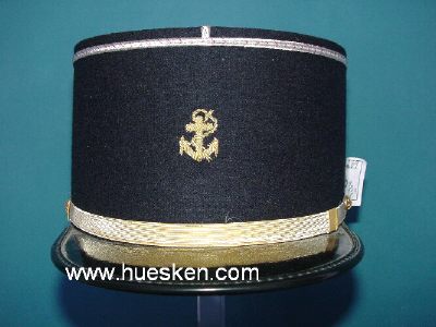 DUNKELBLAUE KAPPE für Offiziere Marine-Infanterie