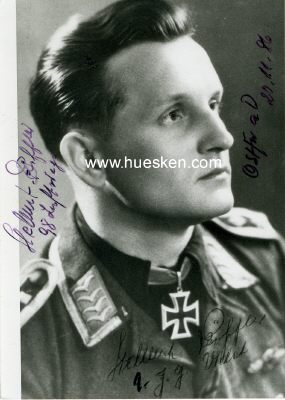 RÜFFLER, Helmut. Oberfeldwebel der Luftwaffe,...