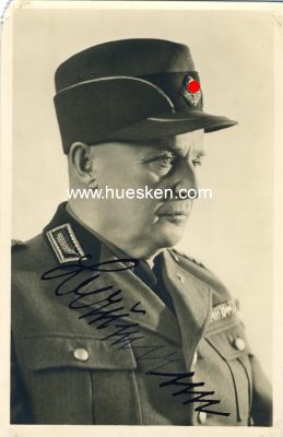BAUMANN, Hans. Obergeneralarbeitsführer, Führer...