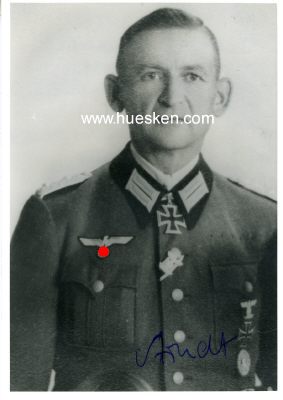 ARNDT, Karl. Generalleutnant des Heeres, Kommandeur 359....