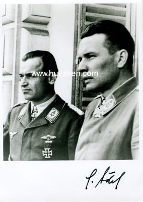 RÖDEL, Gustav. Oberst der Luftwaffe, Jagdflieger mit...