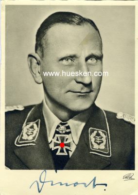 DINORT, Oskar. Generalmajor der Luftwaffe, Kommodore...