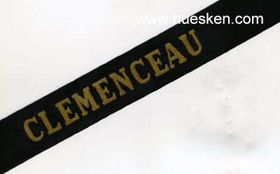 MÜTZENBAND 'Clemenceau', baumwollfaden 57cm