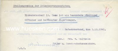 Photo 3 : KAMMHUBER, Josef. Generalleutnant der Luftwaffe,...