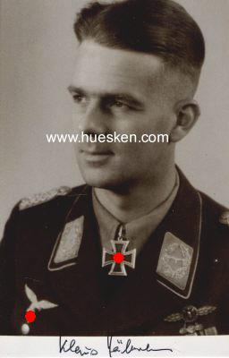 HÄBERLEN, Klaus. Major der Luftwaffe, Kommandeur...