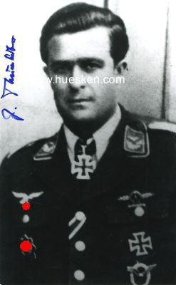 THURNHUBER, Josef. Leutnant der Luftwaffe im...
