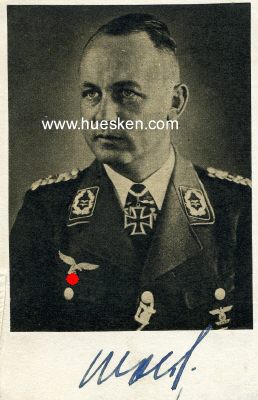 WOLF, Adolf. Generalmajor der Luftwaffe, Kommandeur 13....