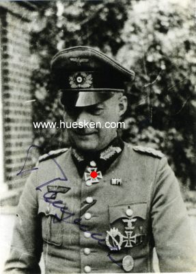 RAEGENER, Adolf. Generalleutnant des Heeres, Kommandant...