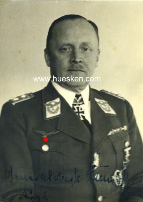 STUMPFF, Hans-Jürgen. Generaloberst der Luftwaffe,...