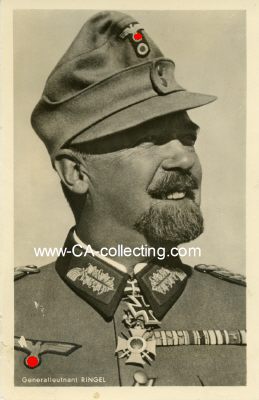 HOFFMANN-PORTRÄT-POSTKARTE Generalleutnant Ringel....