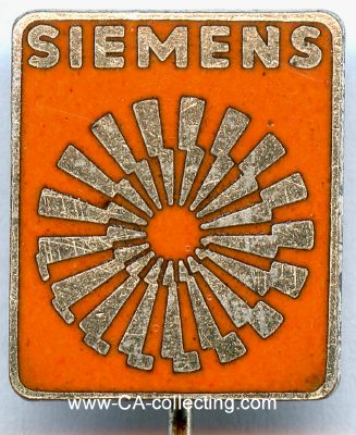 SIEMENS Berlin. Firmenabzeichen zur Olympiade 1972 in...