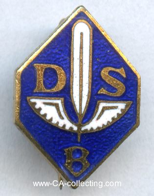 DEUTSCHER STENOGRAPHENBUND (DSB). Mitgliedsabzeichen 1....