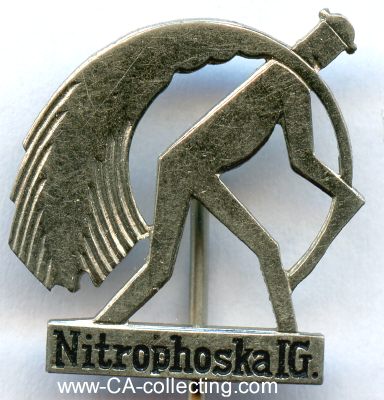 NITROPHOSKA IG (Düngemittel). Firmenabzeichen...