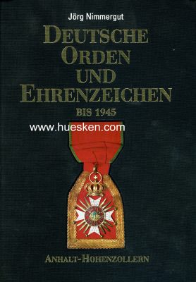 DEUTSCHE ORDEN UND EHRENZEICHEN. Handbuch sämtlicher...