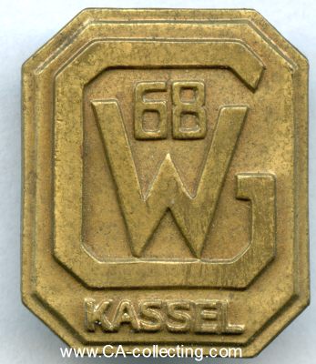 KASSEL. Veranstaltungsabzeichen 'Gas und Wasser Kassel...