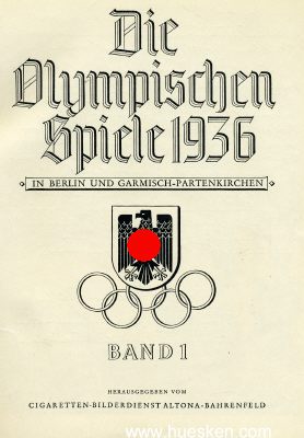 Photo 2 : ZIGARETTENBILDER-SAMMELALBUM OLYMPIA 1936. Band I. 'In...