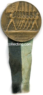SCHAFFHAUSEN. Tragbare Bronzemedaille 1951 zum...