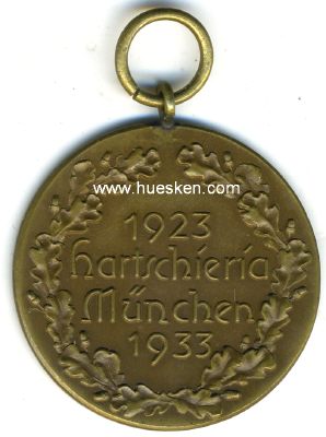 Foto 2 : HARTSCHIERIA MÜNCHEN. Tragbare Bronzemedaille zum...