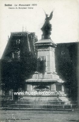 POSTKARTE SEDAN. 'Le Monument 1870 - Oeuvre du Skulpteur...